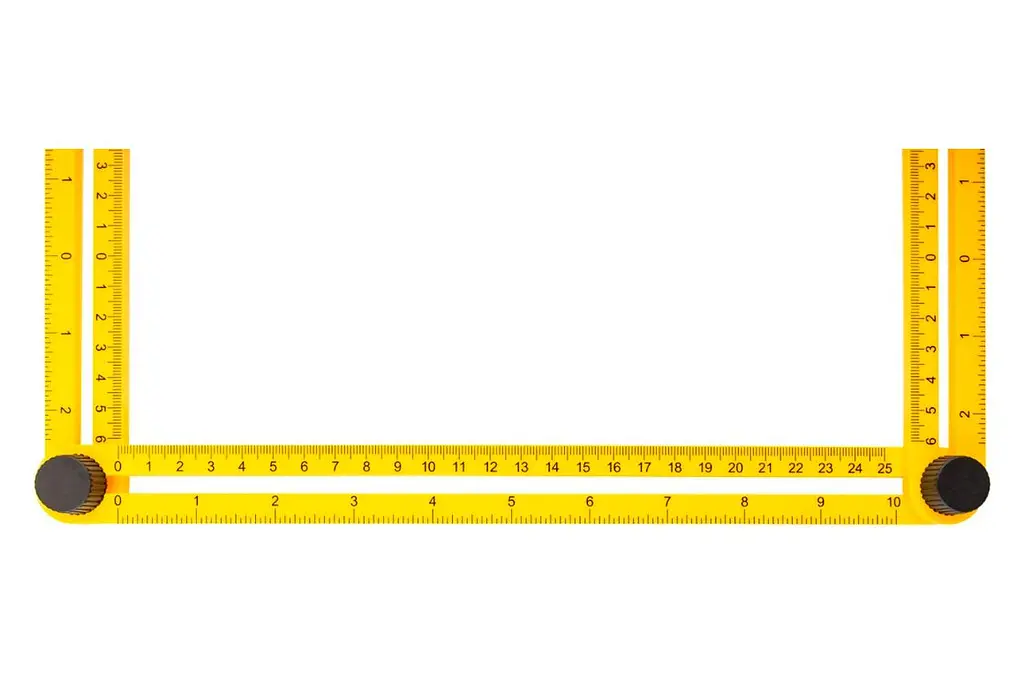 Шаблометр измерительный строительный Mastertool 250 x 120 мм 30-3525 - фото 3