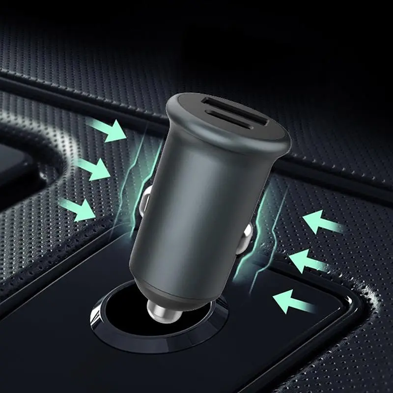 Автомобільний зарядний пристрій ColorWay (2USBx3A, 38W) Power Delivery Port+QC3.0 Gray (CW-CHA029PD-GR) - фото 8