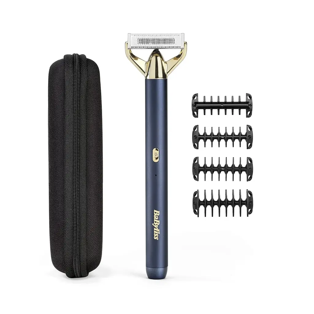 Тример Babyliss X-Blade Super-X Metal Navy&Gold Edition (OT992E) - фото 8