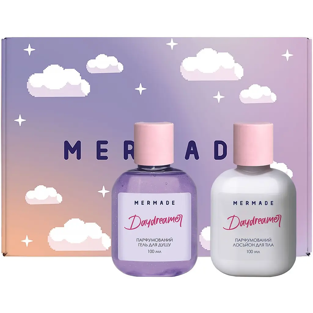 Парфумований набір для тіла Mermade Daydreamer, гель для душу, 100 мл + лосьйон для тіла, 100 мл - фото 2