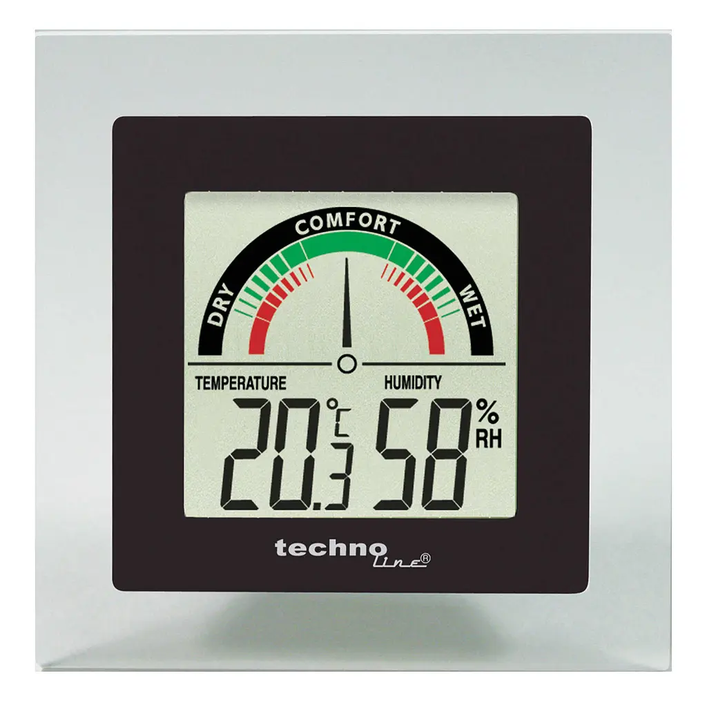 Термогігрометр Technoline WS9415 Black (WS9415), Чорний - фото 2