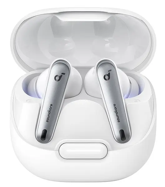 Навушники Anker SoundСore Liberty 4 NC Clear White (A3947G21) - фото 5