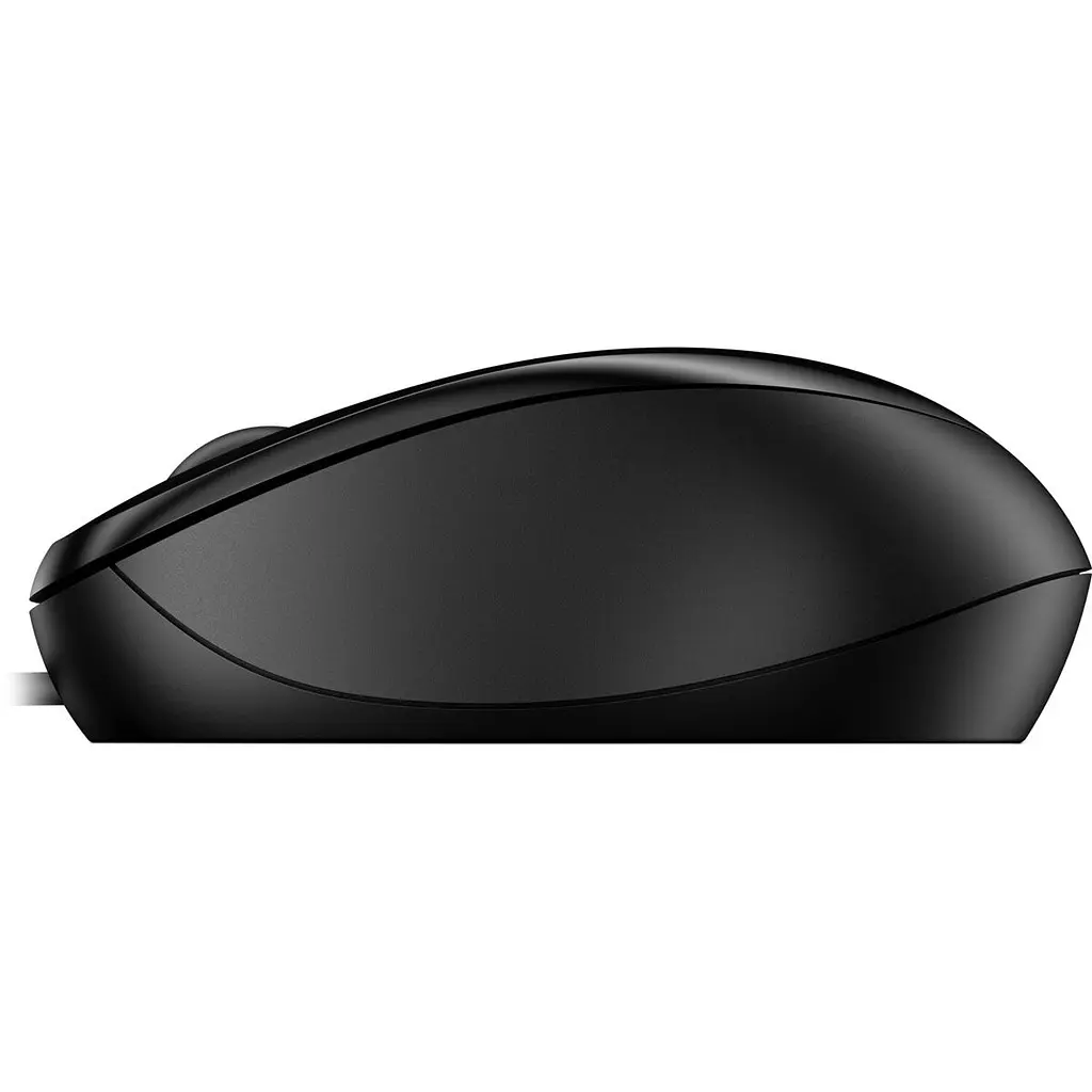 Компьютерная мышка HP 1000 Wired Mouse 3 кн. 1200 dpi черная (4QM14AA) - фото 4