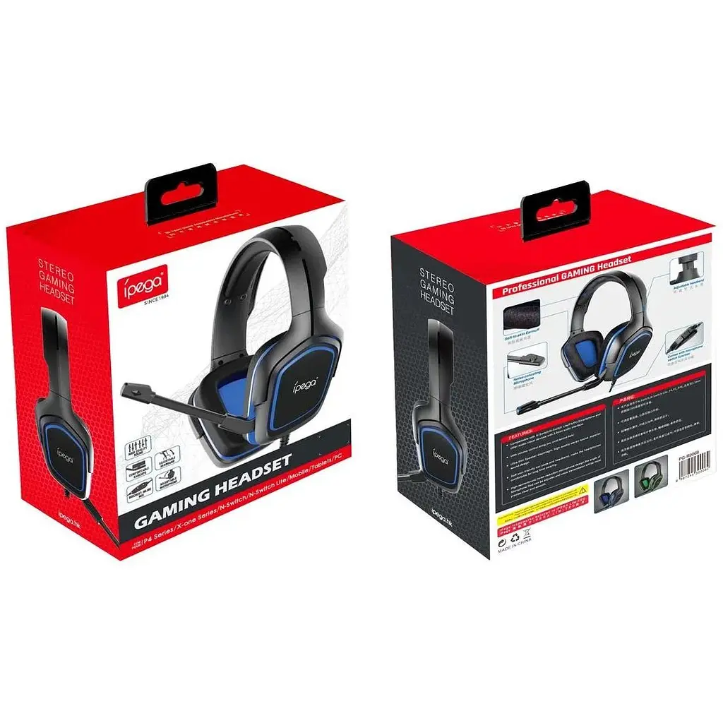 Наушники iPega Gaming PG-R006B Noice Reduction 3.5 mm - фото 6