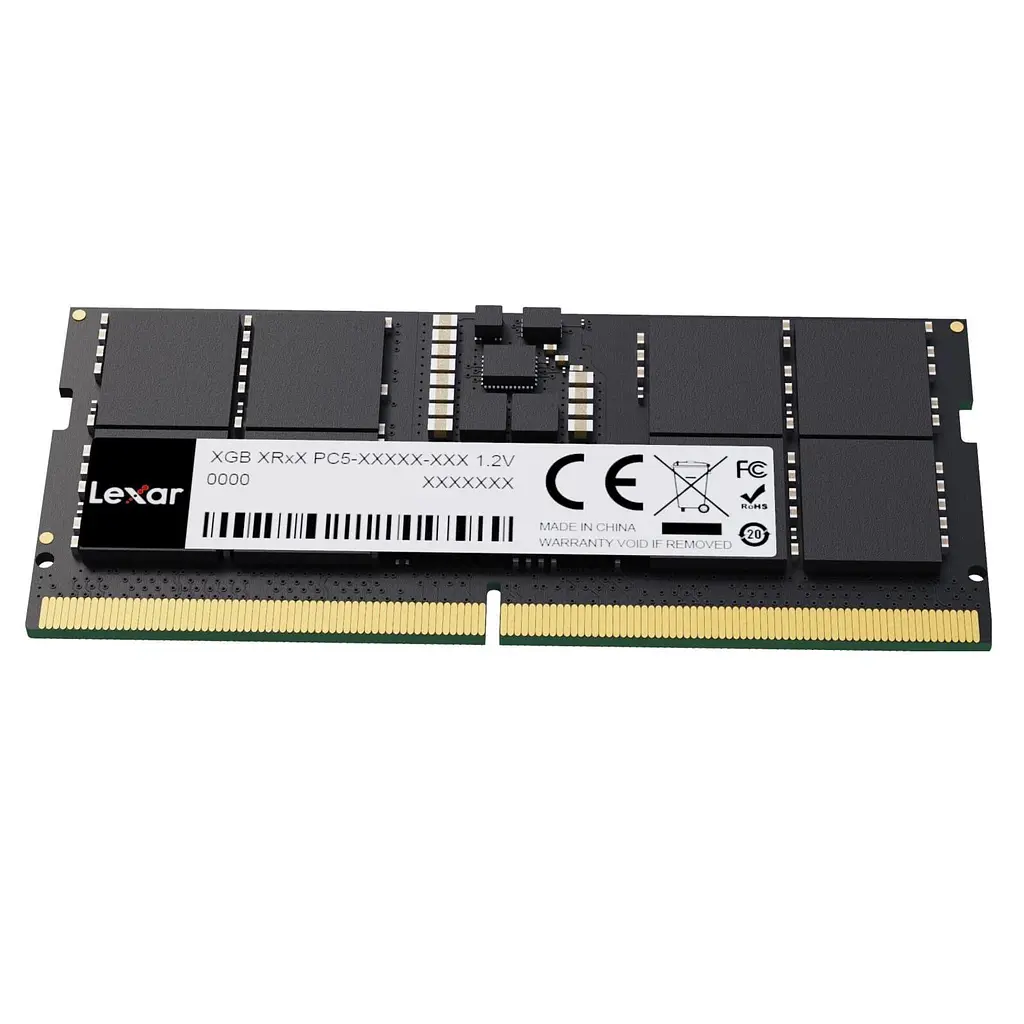 Модуль пам'яті Lexar DDR5 16GB SODIMM 4800MHz (LD5DS016G-B4800GSST) - фото 2