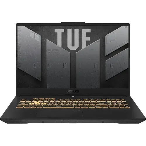 Ноутбук 17" Asus TUF Gaming F17 FX707VJ-HX027 Mecha Gray, 17.3" (1920x1080, IPS, 144 Гц), Intel Core 5 210H (8x1.6-4.8GHz), 16Gb DDR4, 512Gb SSD, GeForce RTX 3050 4Gb, LAN, WiFi 6, Bluetooth 5.3, 2хType-C/2xUSB 3.2, HDMI, 90Wh, DOS - фото 6