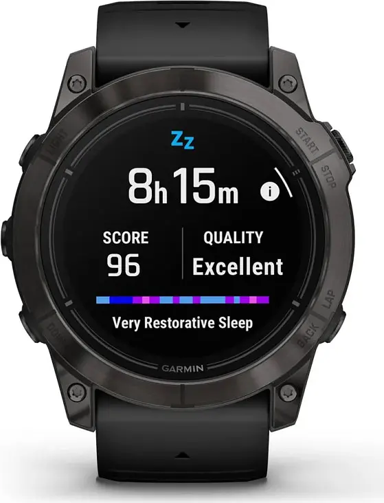 Смарт-часы Garmin Epix Pro [Gen 2] Sapphire Edition 47mm Carbon Gray DLC Titanium with Black Band [010-02803-10] [86532] - фото 7