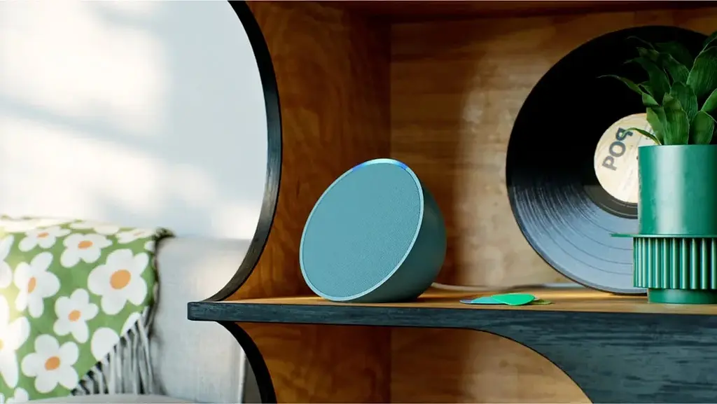 Розумна колонка Amazon Echo Pop Midnight Teal [B09ZXG6WHN] [111069] - фото 5