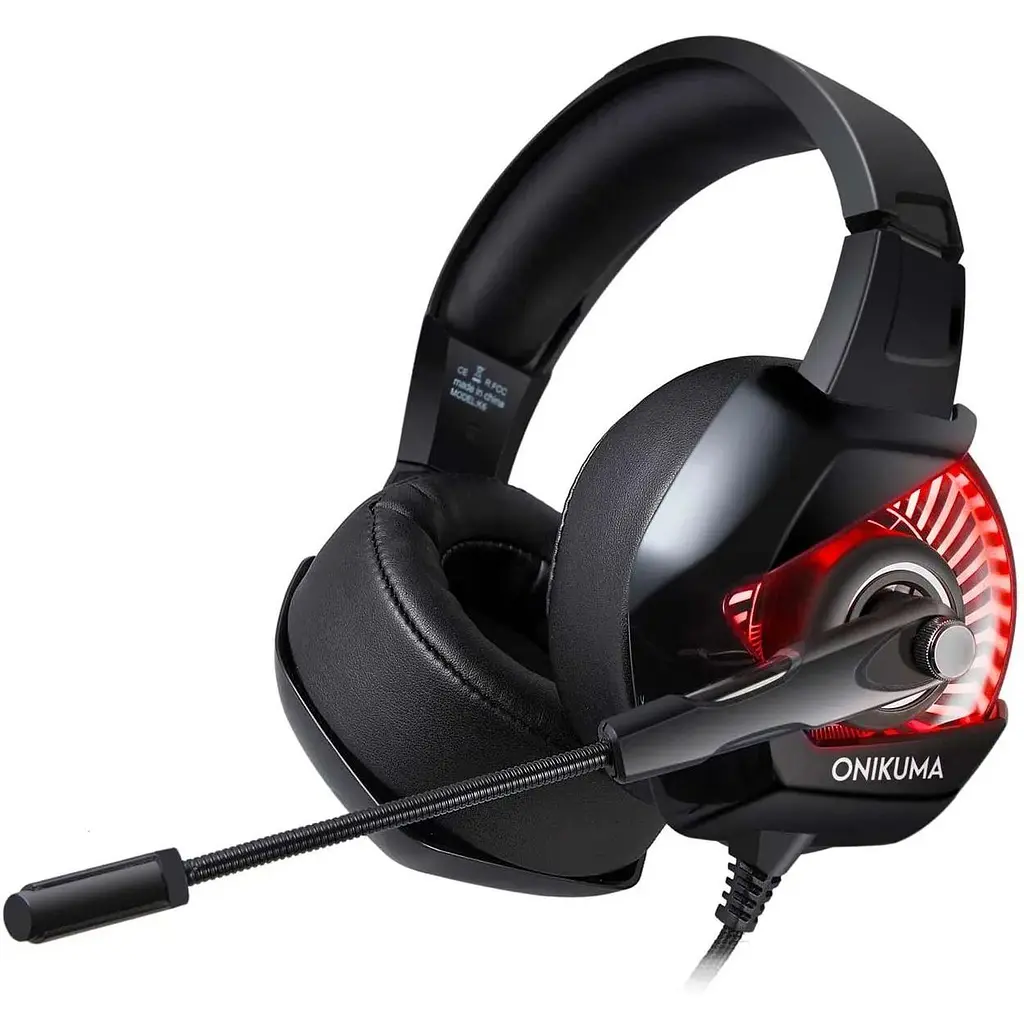 Наушники Onikuma Gaming with LED K6 - фото 7