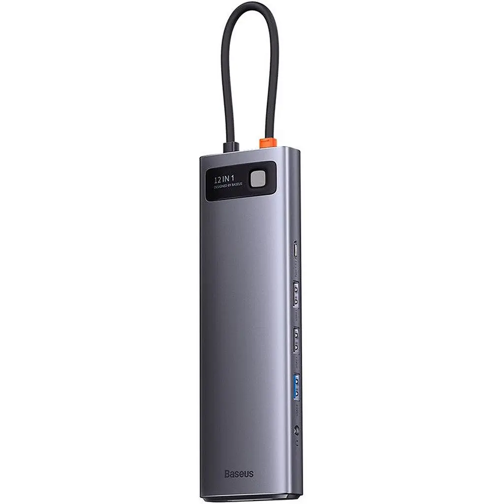 USB-хаб Baseus Metal Gleam Series 12-in-1 (WKWG020213) [124910] - фото 3