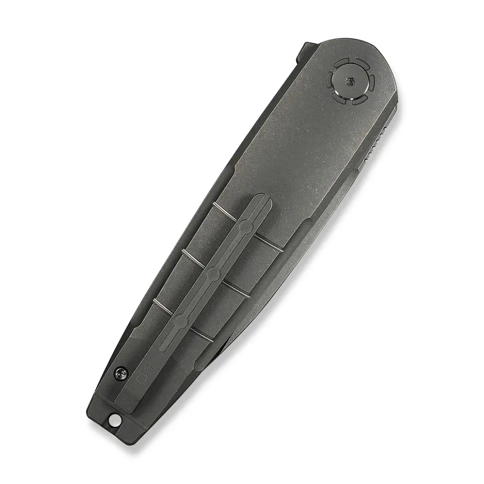 Ніж складаний туристичний Weknife Hull (9.9 см) Bohler M390 / Titanium сірий - фото 5