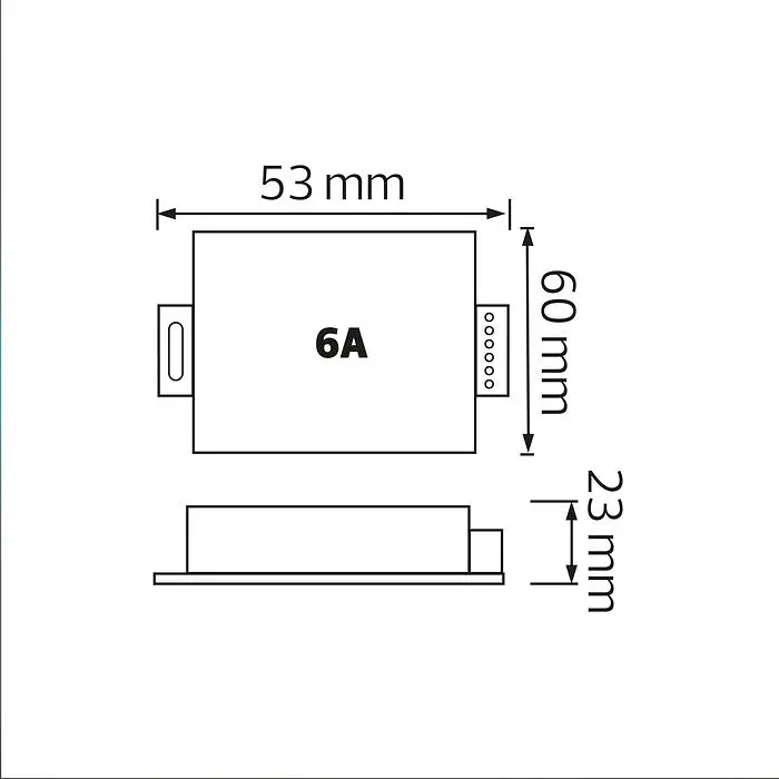 Контролер RGB 6A - фото 2