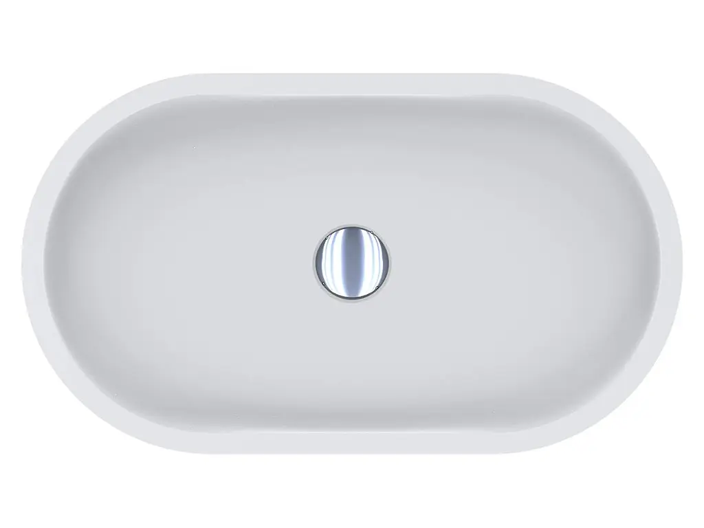 Умивальник Miraggio Mark 625 matt 0002688, Білий матовий - фото 3