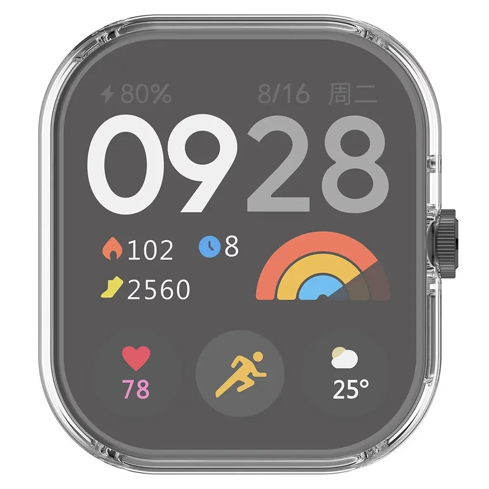 Захисний чохол Tamister для смартгодинника Redmi Watch 4 прозорий - фото 5