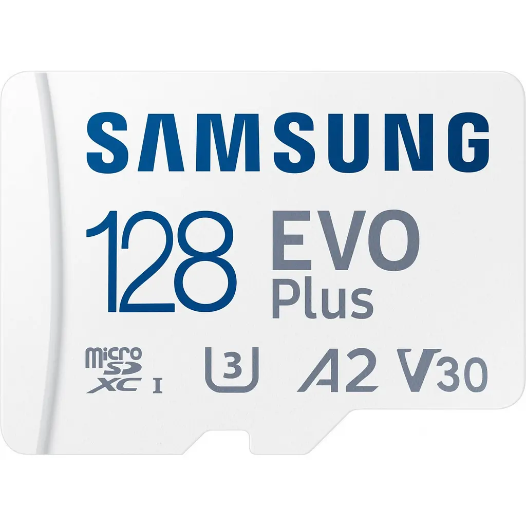 Карта пам'яті Samsung microSDXC EVO Plus 128 GB Class 10 UHS-I U3 V30 A2 + SD Adapter (MB-MC128SA) [165883] - фото 2