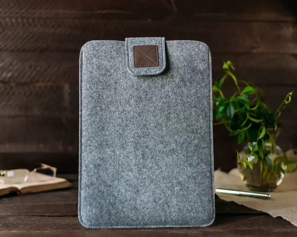 Чохол Gmakin Apple MacBook Air/Pro 15` GM55-15 Felt Case (Grey) [73575] - фото 9