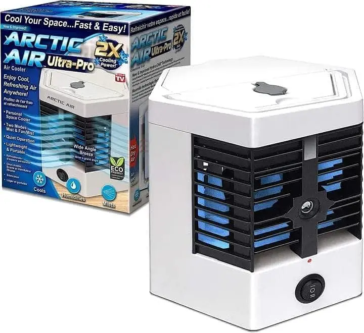 Міні-кондиціонер Arctic Air Ultra Pro 2X із зволожувачем повітря ∙ Настільний портативний кондиціонер Arctic Air Ultra Pro 2X - фото 2