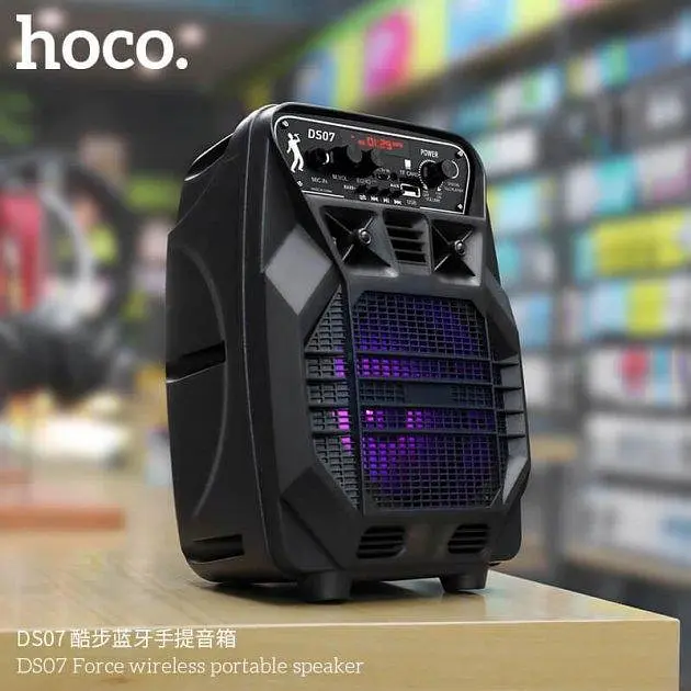 Вluetooth колонка HOCO DS07 black - фото 7