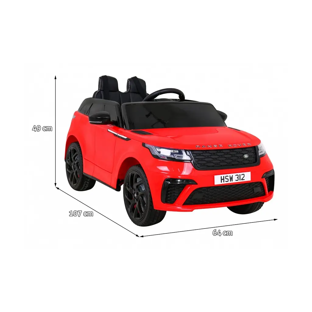 Електромобіль Ramiz Range Rover Velar 12 В,червоний (PA.QY2088.CR) - фото 2