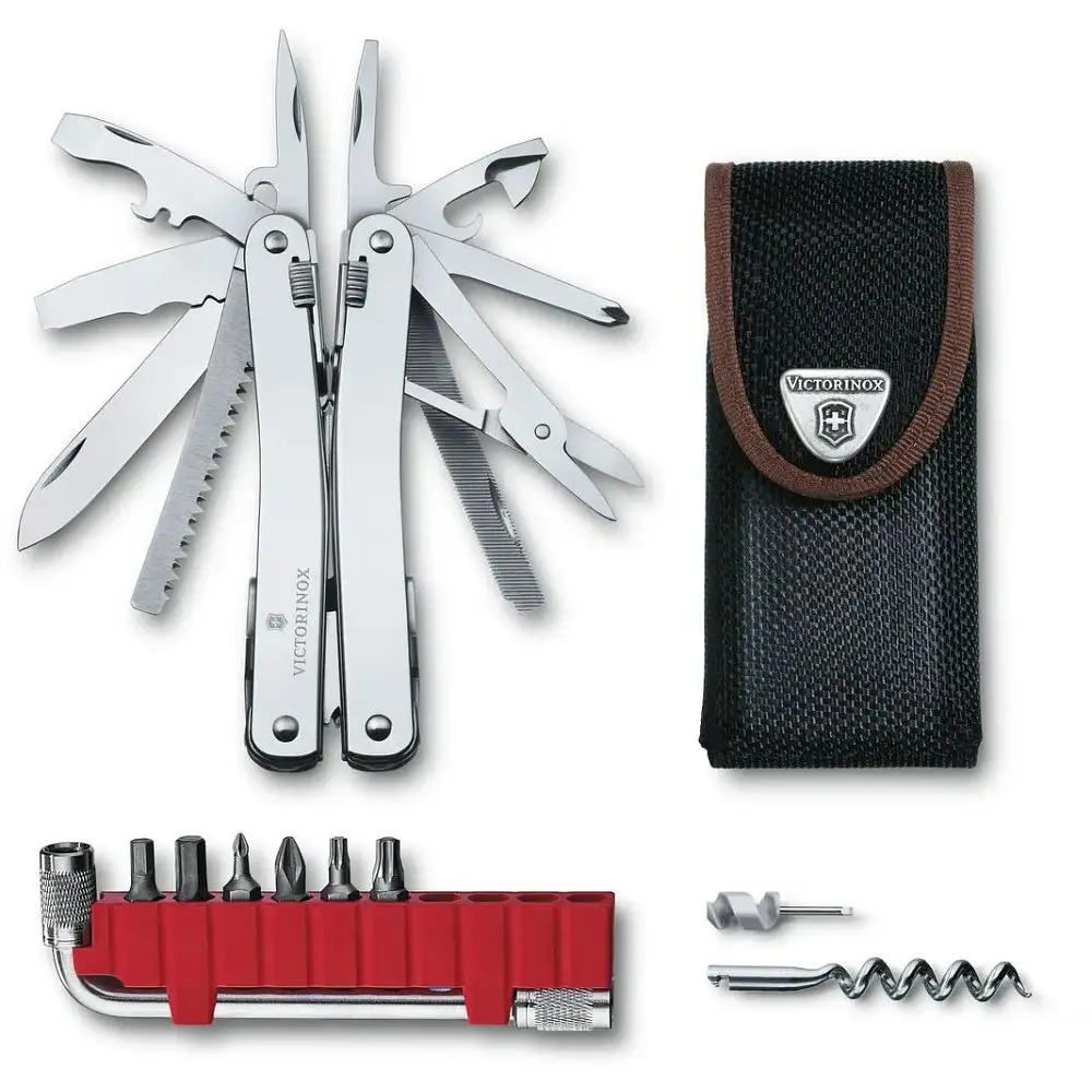 Мультитул Victorinox Swisstool Spirit X Plus 105мм 35функ+чорн.нейлон.чохол - фото 2
