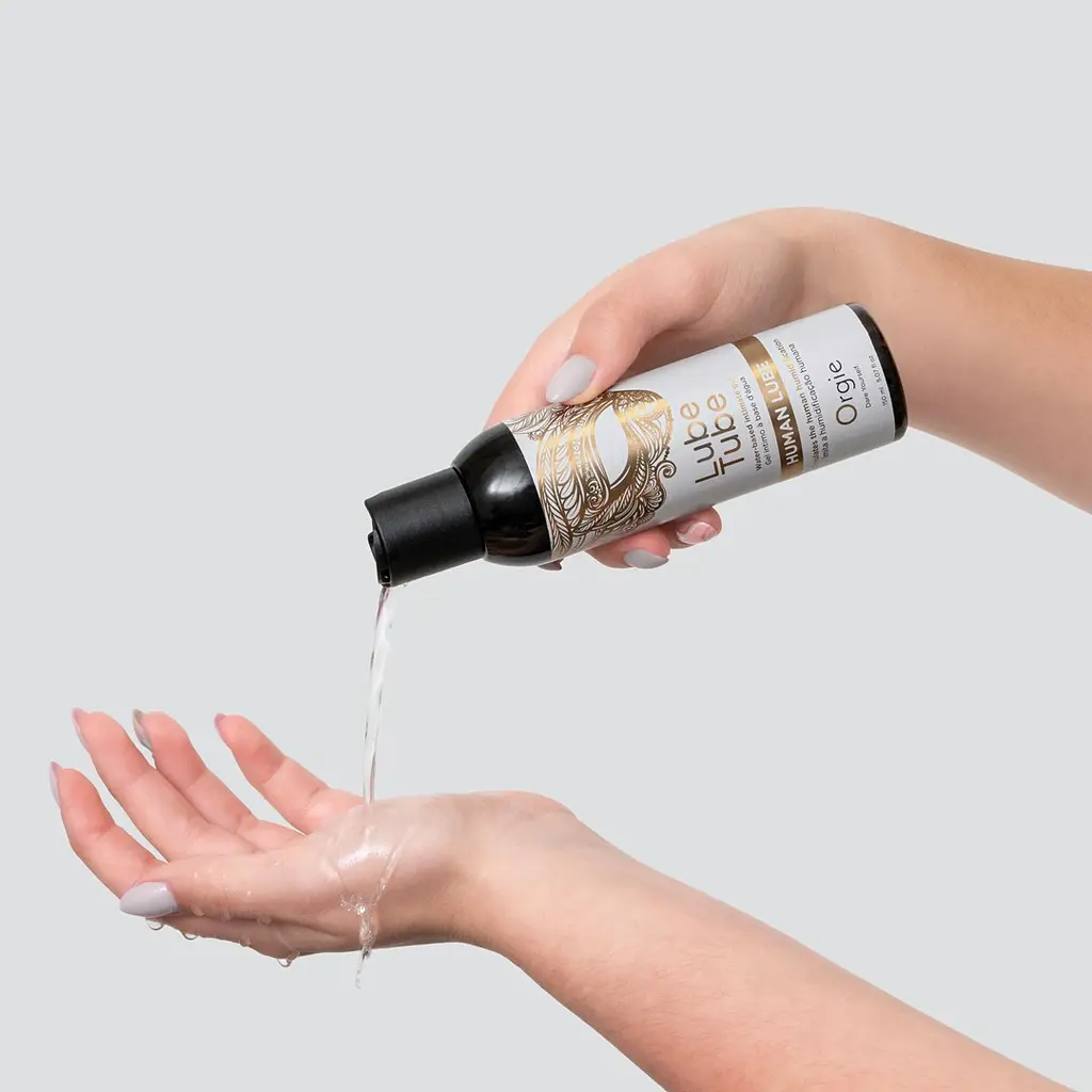 Лубрикант на водній основі Orgie Lube Tube Human Lube 150 мл - фото 5