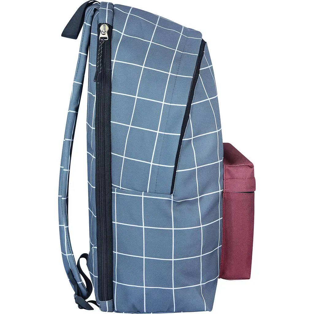Рюкзак Bagland Stylish 24 л сублімація 1340 сірий/червоний (00518664) - фото 3