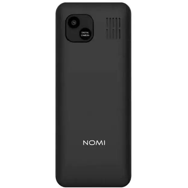 Телефон кнопковий Nomi i2830 Black  - фото 2