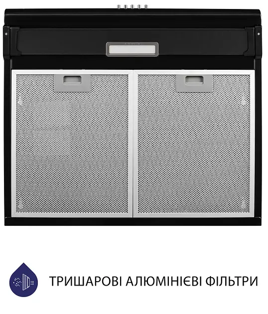 Витяжка Minola HPL 615 BL (плоска) - фото 7
