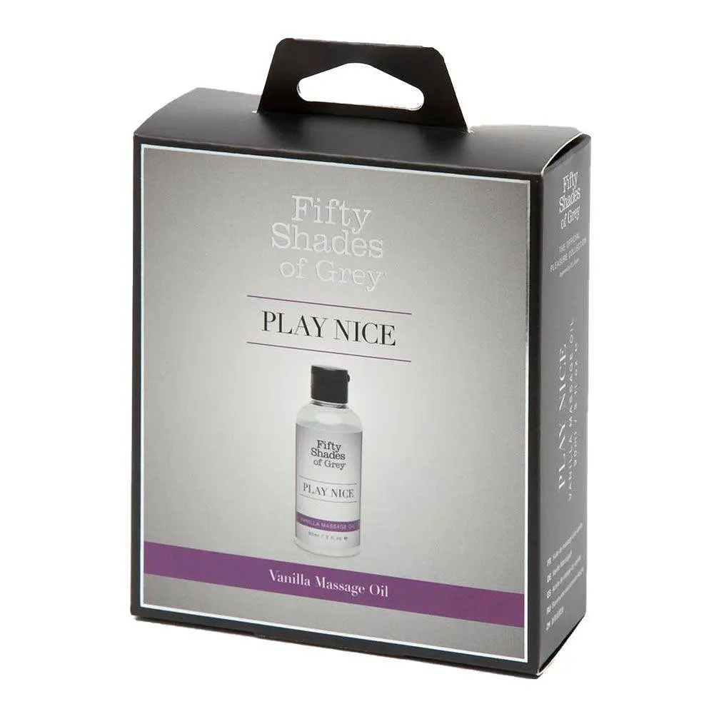 Масло для массажа Fifty Shades of Grey Play Nice Vanilla Massage Oil, 90 мл - фото 2