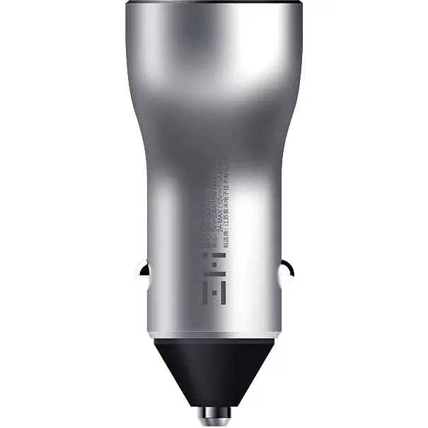 Автомобильное зарядное устройство ZMI Car Charger with Display Silver AP621 - фото 4
