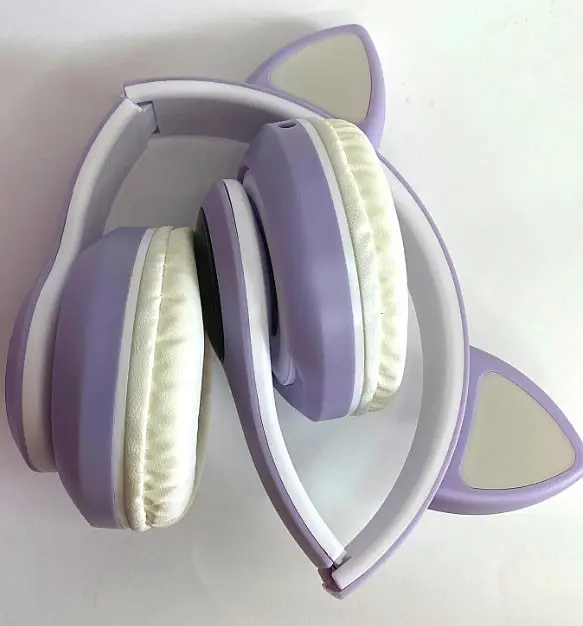Беспроводные детские наушники Cat Ear STN-28 с кошачьими ушками - фото 3