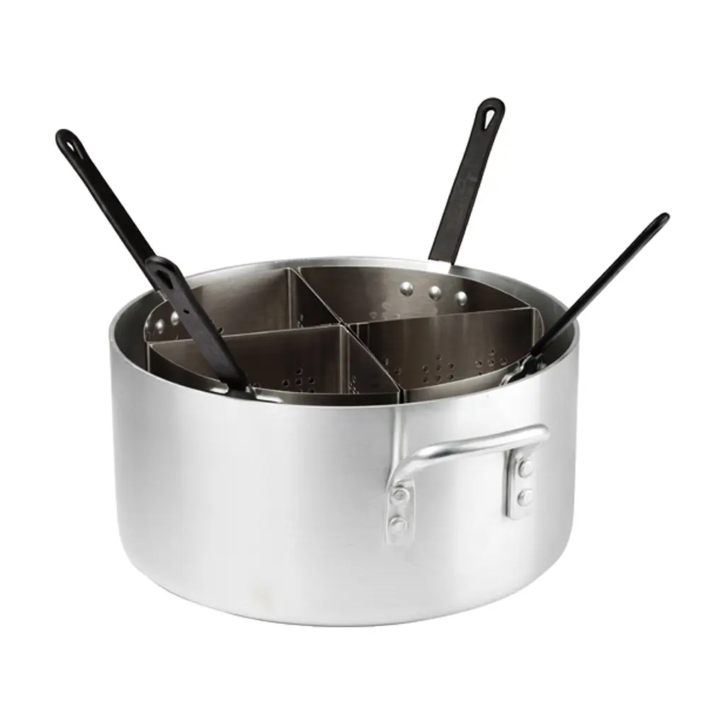 Каструля Winco APS-20 з 4-х сегментною вставкою 19 л (10114)