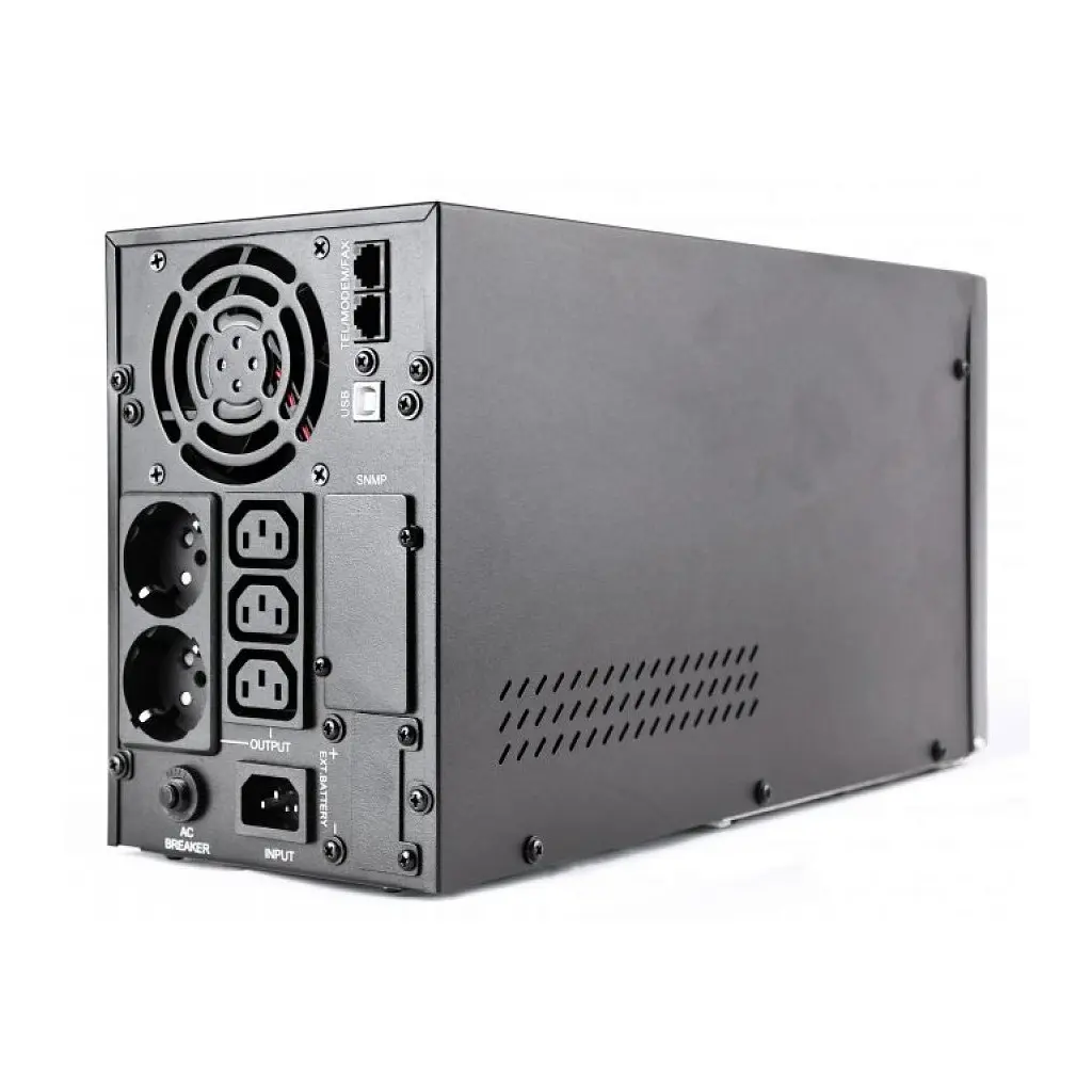 Пристрій безперебійного живлення EnerGenie EG-UPS-PS2000-02 2000VA 1600W (EG-UPS-PS2000-02) - фото 2