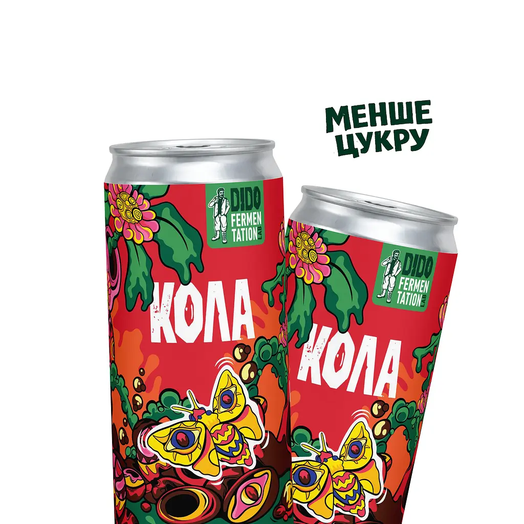 Упаковка безалкогольного напою  Крафтова Кола DIDO, 330 мл х 6 шт. - фото 2