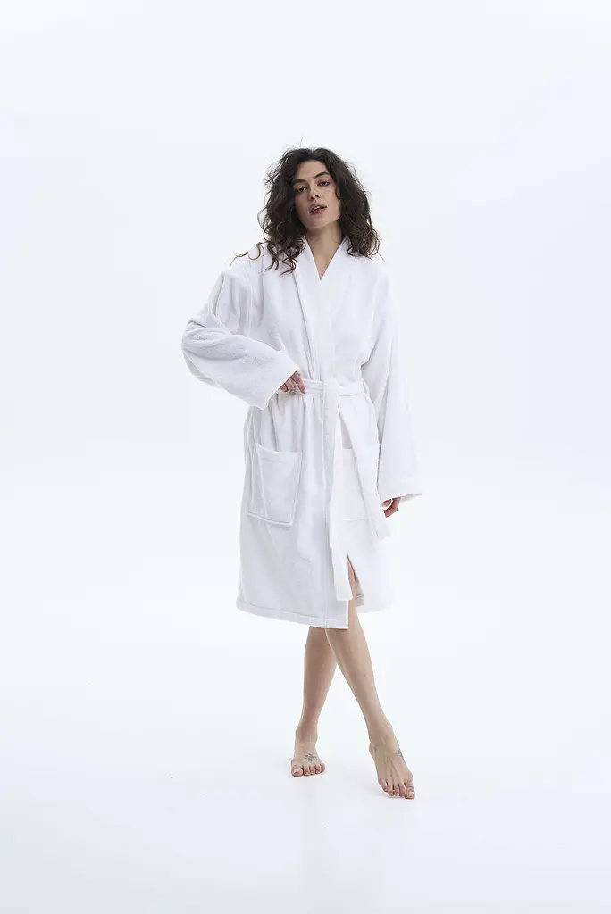 Халат-кимоно Lotus Home - Vera белый L/XL - фото 2