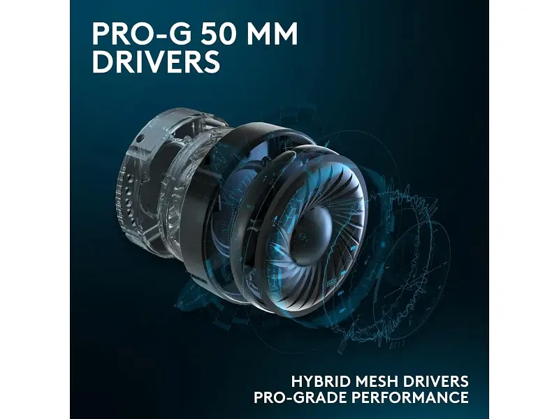 Навушники з мікрофоном Logitech G PRO X SE Black (981-001470) - фото 7
