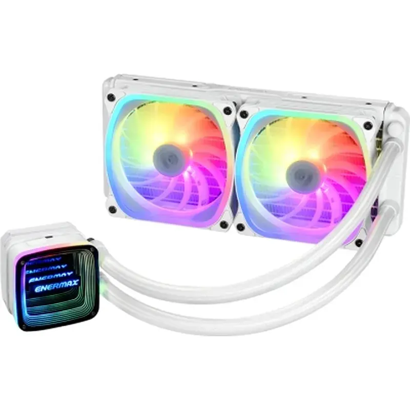Система рідинного охолодження Enermax Aquafusion ADV 240 White ARGB (ELC-AQFA240-SQA-W) - фото 6