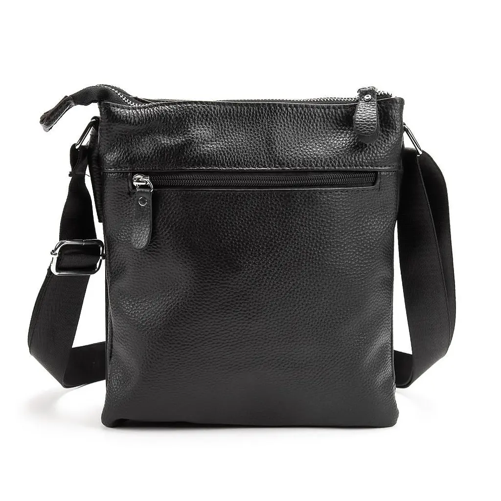 Шкіряний месенджер на три відділи Tiding Bag M56-3639A - фото 3
