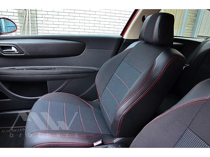 Авточохли модельні MW Brothers для Citroen C4 3D c 2004 - фото 2