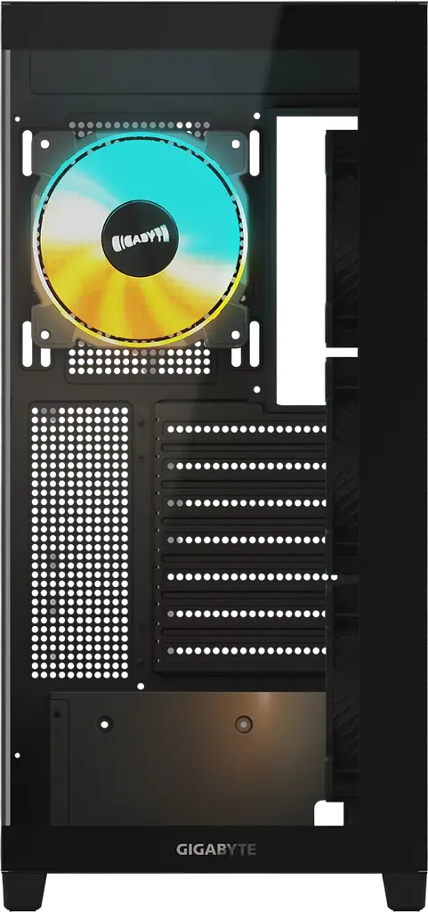 Корпус Gigabyte Aorus C500 Panoramic Stealth ARGB Black (GB-C500P ST) - фото 2