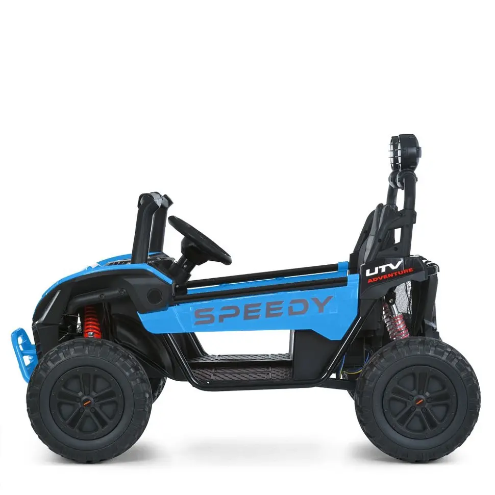 Дитячий електромобіль Bambi Джип M 6205EBLR-4 24V до 60 кг - фото 3