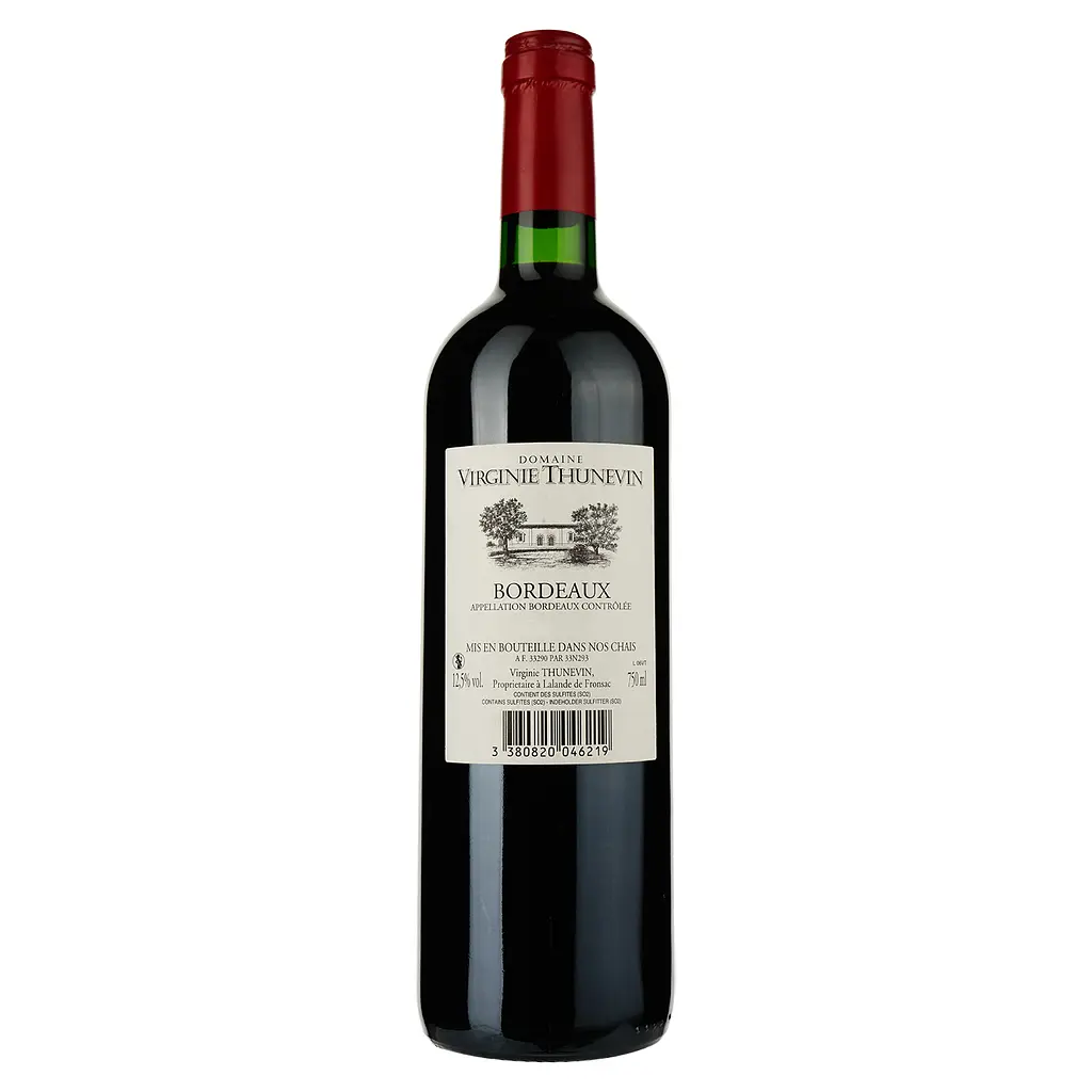 Вино Thunevin Domaine Virginie Thunevin 2006, красное, сухое, 0,75 л - фото 2