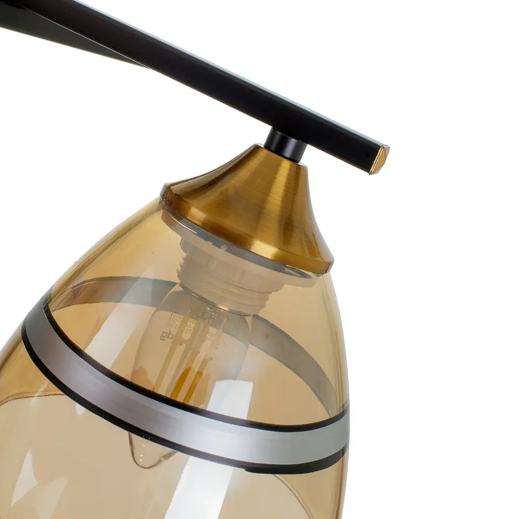 Люстра потолочная Brille в спальню E27 60W G (LK-714S/3) - фото 6