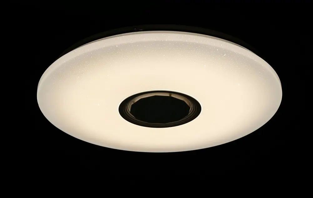 Люстра стельова LED Splendid Ray LY8338/36Wx2, 72W, біла, з пультом та Bluetooth, сучасний стиль - фото 5