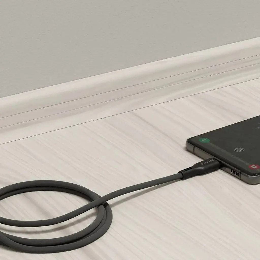 Кабель Proove Rebirth USB-A to USB-C 2.4A 1m Black [CCRE60001201] [130359] - фото 3