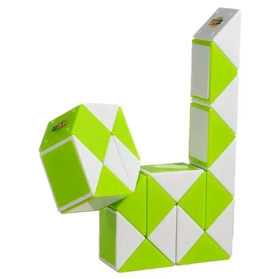 Пластикова головоломка Змійка Рубіка Smart Cube GREEN SCT404 зелена - фото 6