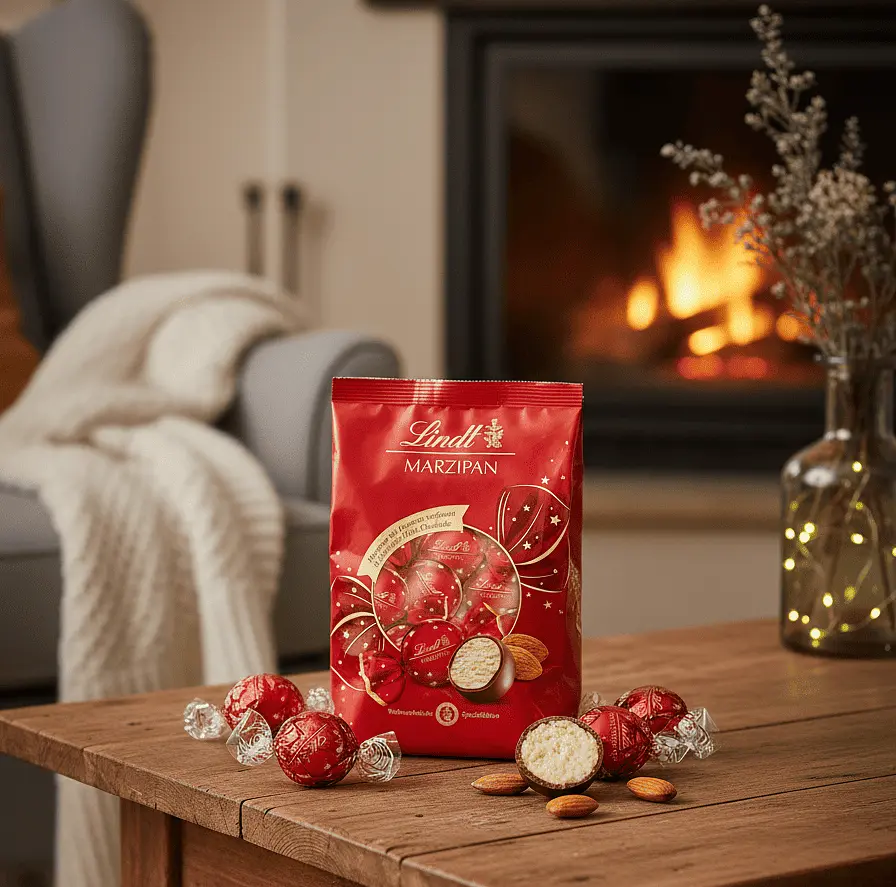 Шоколадні цукерки Lindt Marzipan 137г - фото 4