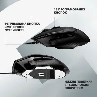 Мишка Logitech G502 X USB Black (910-006138) - фото 5