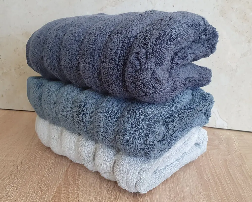 Набір турецьких махрових рушників Cestepe MicroCotton Premium 3 штуки 50x90 Ezgi 7 щільність 600 г/м2 - фото 4