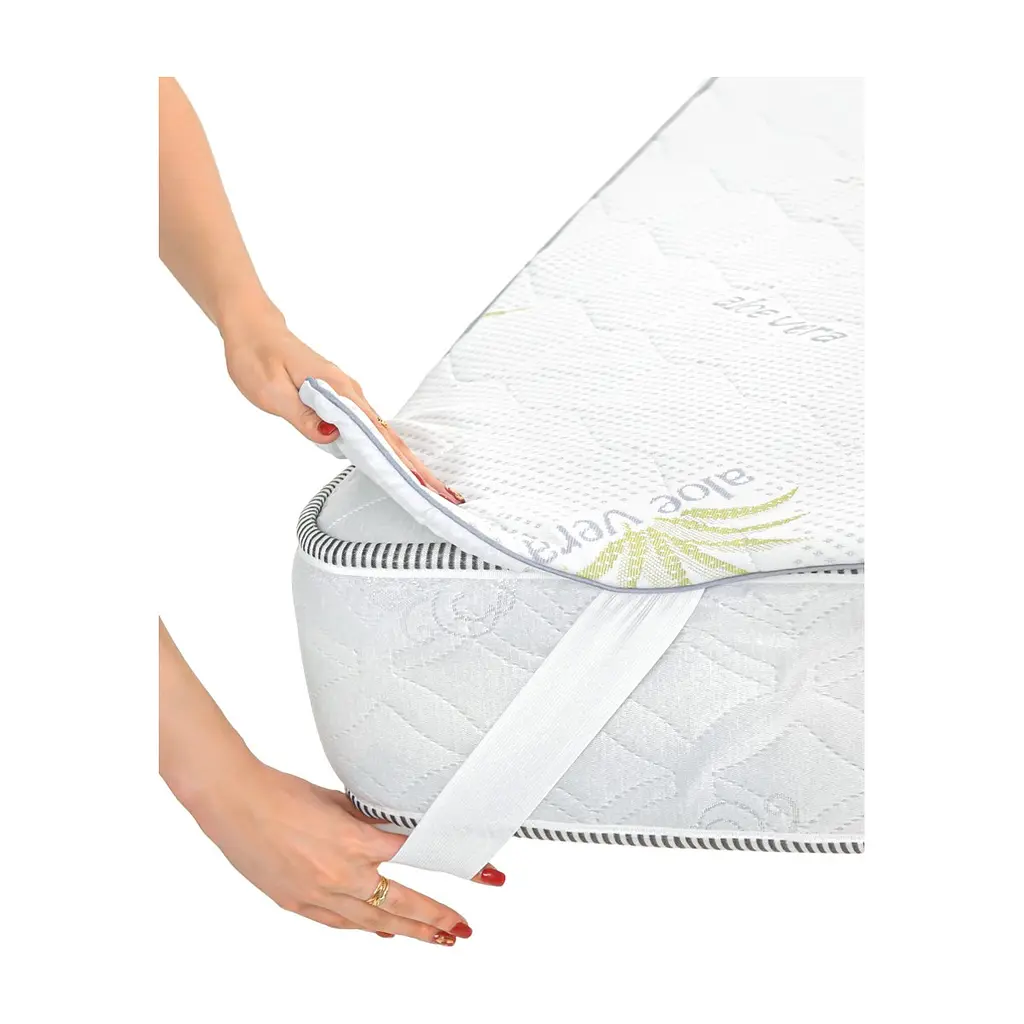 Наматрацник MirSon №1012 Alberto Wool Aloe Vera 70х140 см (2200001495081) - фото 7